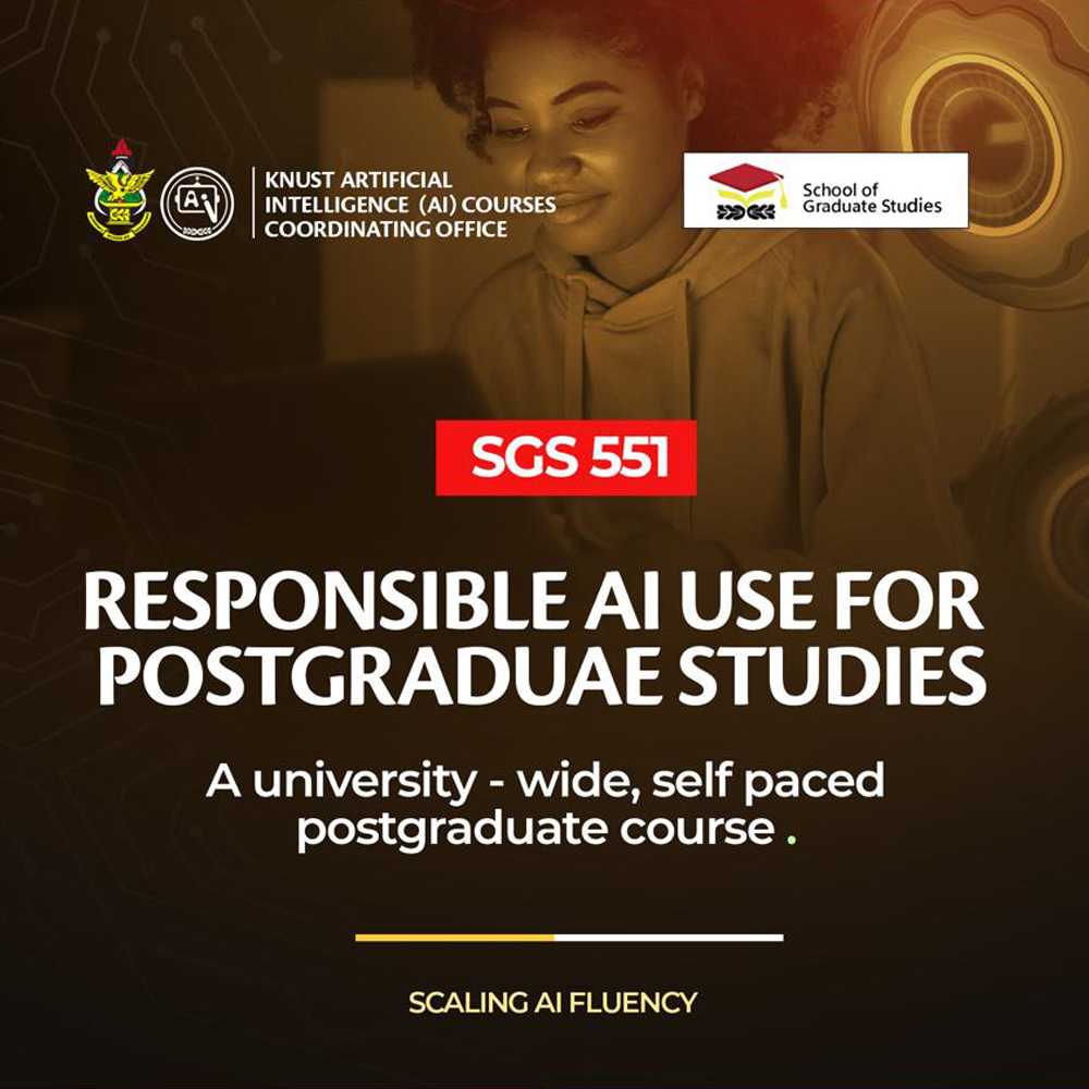 SGS 551: Responsible AI Use for Postgraduate Studies